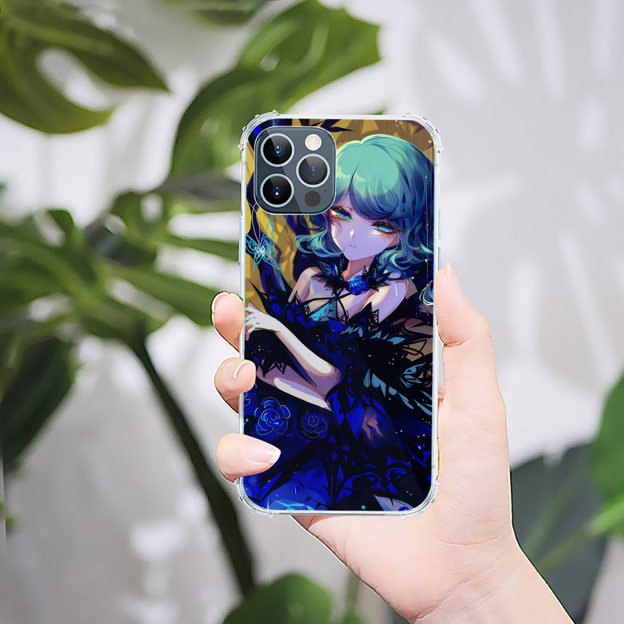 （画像用） 刀剣乱舞 Touken Ranbu 【iPhone 12シリーズ対応】透明スマホケース（クリアソフトケース）